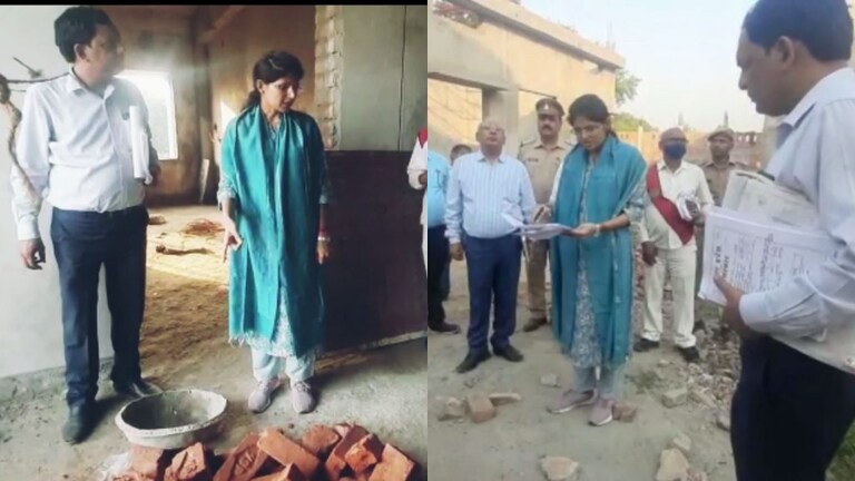 चंदौली: घटिया निर्माण कार्य देख भड़कीं डीएम ईशा दुहन, अधिकारियों को जमकर लगाई फटकार UP Tak