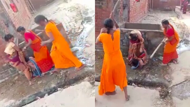 कौशांबी: खेत में चला गया पानी तो आपस में भिड़ीं महिलाएं, जमकर चले लाठी-डंडे UP Tak
