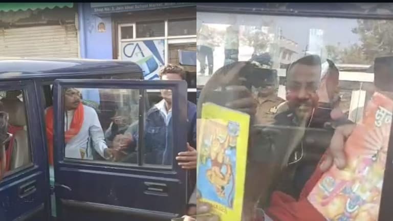 मथुरा: धार्मिक नारे लगा ईदगाह मस्जिद में घुसने की कोशिश करने वाला शख्स पुलिस हिरासत में UPTak