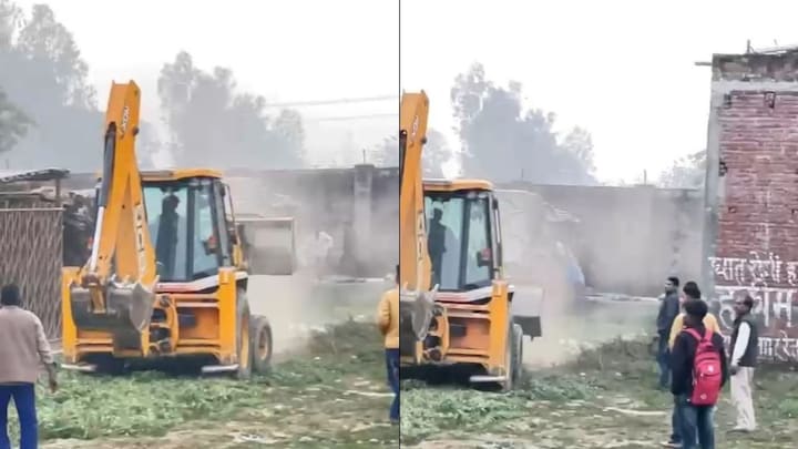 बरेली: बीजेपी नेता ने गरीब मजदूर की झोपड़ी पर चलाया बुलडोजर, केस दर्ज, जानें पूरा मामला UP Tak