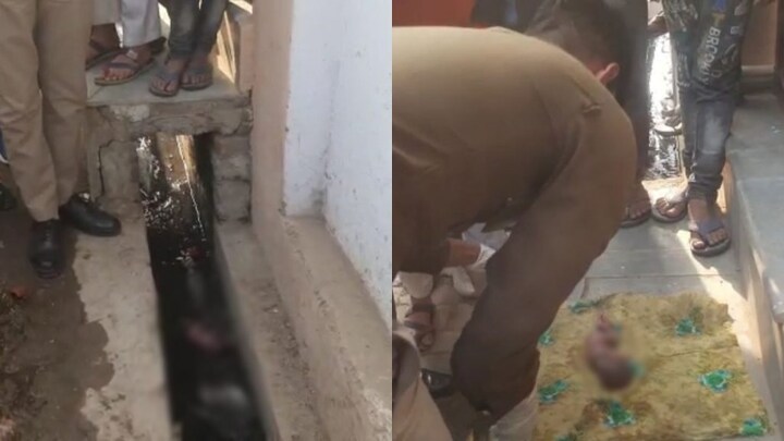 ममता का कत्ल! हमीरपुर में कलयुगी मां ने नवजात को नाली में फेंका, ठंडे पानी से शिशु की मौत UP Tak