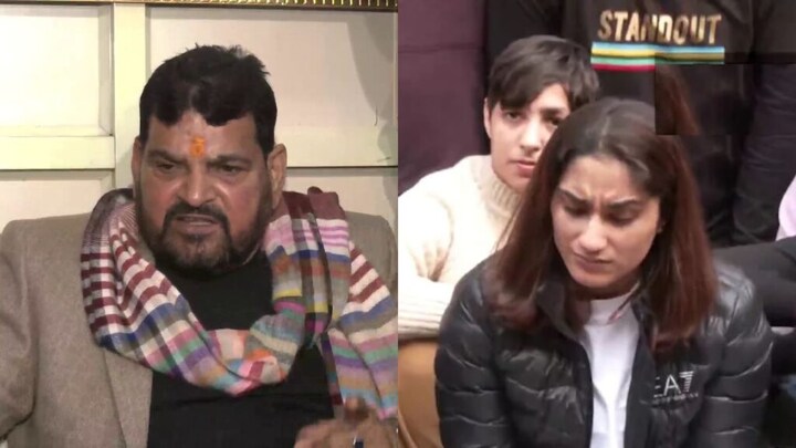 यौन उत्पीड़न के आरोपों का जवाब देते हुए बृजभूषण सिंह ने पहलवान विनेश फोगाट से पूछे ये सवाल UP Tak