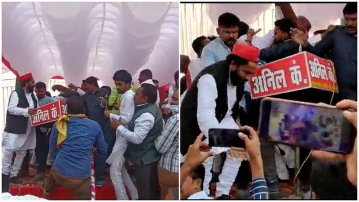 पूर्व सांसद सावित्री बाई फुले संग दुर्व्यवहार, पुलिस ने बाल पकड़ खींचा, वीडियो वायरल UP Tak