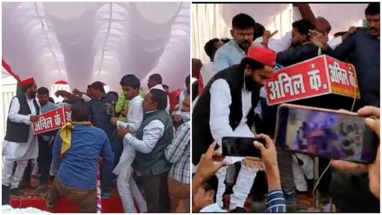 पूर्व सांसद सावित्री बाई फुले संग दुर्व्यवहार, पुलिस ने बाल पकड़ खींचा, वीडियो वायरल UP Tak