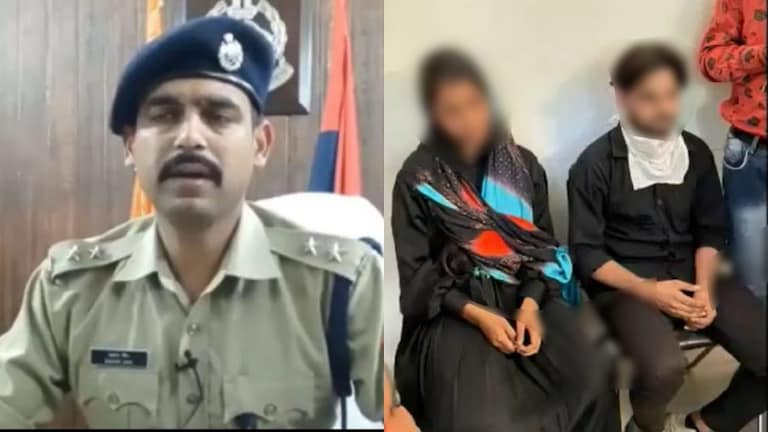 मुरादाबाद: शादी करने जा रहा था प्रेमी जोड़ा, हिंदू युवा वाहिनी ने पकड़ कर पुलिस को सौंपा UP Tak