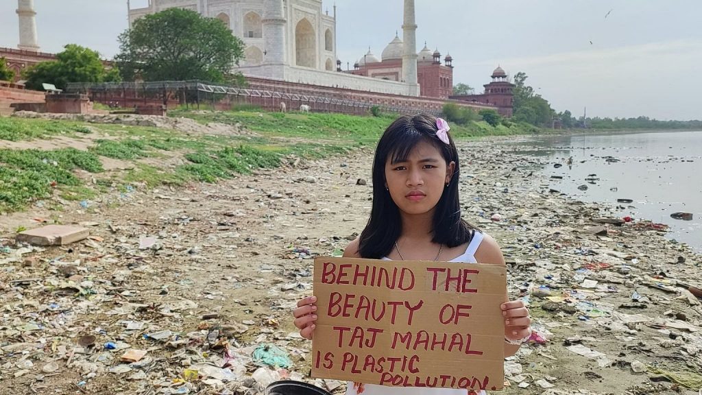 ताजमहल के पीछे की गंदगी दिखाने वाली लिसीप्रिया ने दिखाई अब ये तस्वीर, खूब हो रही तारीफ UP Tak