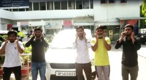 गाजियाबाद: चलती गाड़ी पर चढ़कर किया था डांस, UP पुलिस ने सिखाया सबक, कर दिया ये हाल UP Tak