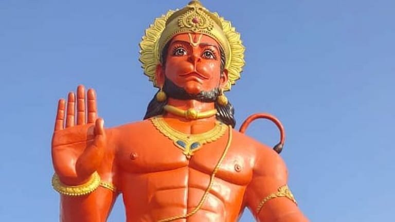 देवरिया: बजरंगबली ने ही कहा था मूर्ति बनवाने को? बनवा दी 52 फीट ऊंची विशालकाय प्रतिमा UP Tak