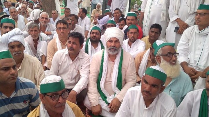 मुजफ्फरनगर: महापंचायत में किसान नेता राकेश टिकैत ने कहा- फिर बड़े आंदोलन की करनी है तैयारी UP Tak