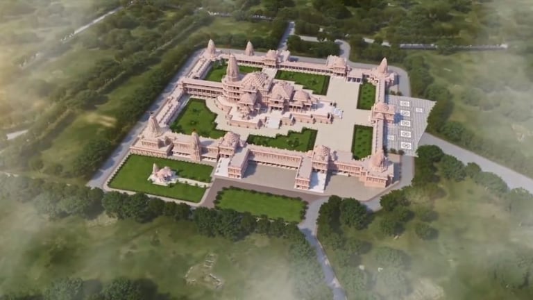 अयोध्या का राम जन्मभूमि मंदिर कैसा दिखेगा? सामने आया नया वीडियो UPTak