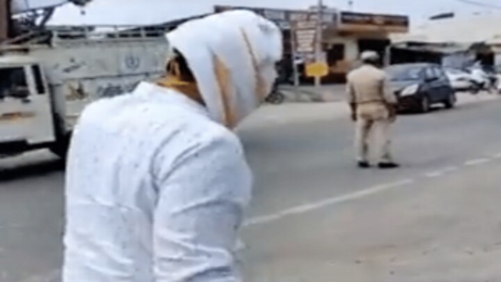 चेहरे को गमछे से छिपाए लखीमपुर खीरी जा रहे हैं जयंत चौधरी, खुद ट्वीट किया वीडियो UP Tak