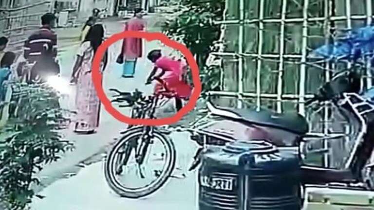 आगरा में सड़क पर कुत्ते को बेरहमी से पीटती दिखी महिला, सामने आई ये वजह, वीडियो हुआ वायरल UP Tak