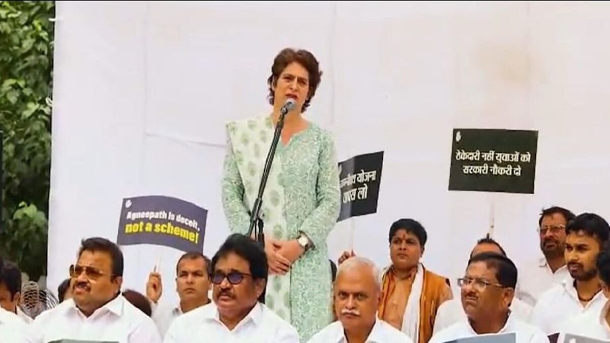 अग्निपथ: प्रियंका की युवाओं से अपील- ‘फर्जी राष्ट्रवादियों’ को पहचानिए, देश आपके साथ है’ UP Tak
