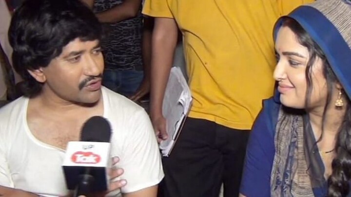 आजमगढ़: फिल्म के सेट पर निरहुआ और आम्रपाली के बीच हुई मीठी नोकझोंक, जानिए फिर क्या हुआ UP Tak