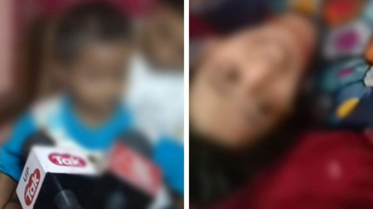 प्रयागराज: मौत से पहले वीडियो में बोली महिला- इन्हें जेल भेजो, मासूम ने भी बताई बर्बरता UP Tak