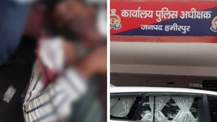 हमीरपुर: फरार युवक ने धारदार हथियार से काटा अपना गला और पहुंचा थाने, पुलिस के छूटे पसीने UP Tak