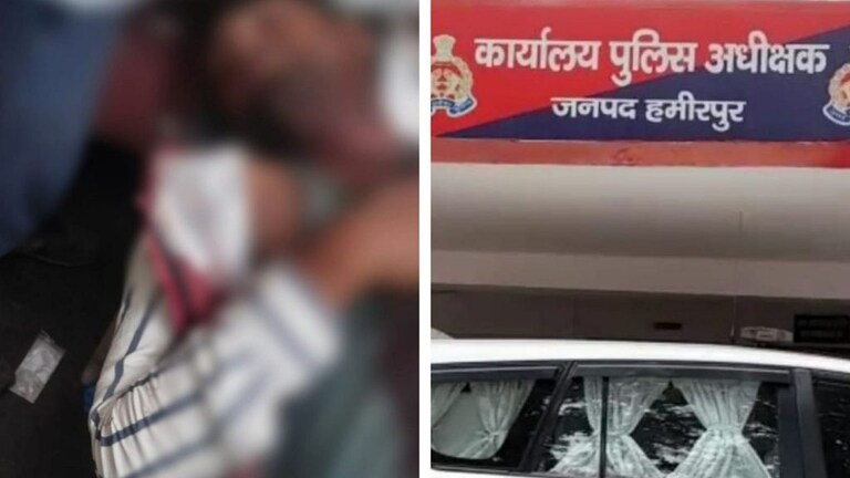 हमीरपुर: फरार युवक ने धारदार हथियार से काटा अपना गला और पहुंचा थाने, पुलिस के छूटे पसीने UP Tak