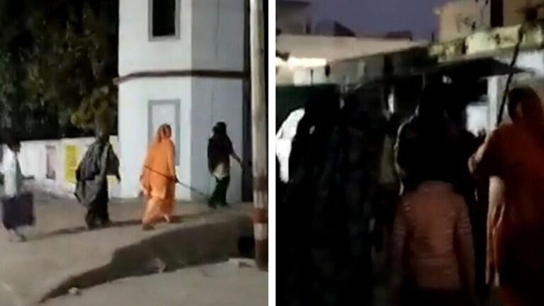 बरेली: थाने में डंडा लेकर पहुंची महिला ने युवक को धून दिया, पुलिस देखती रही? वीडियो वायरल UP Tak