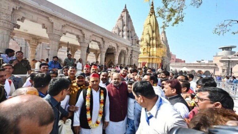 वाराणसी में अखिलेश बोले- काशी विश्वनाथ कॉरिडोर का प्रस्ताव समाजवादी सरकार में आया था UPTak