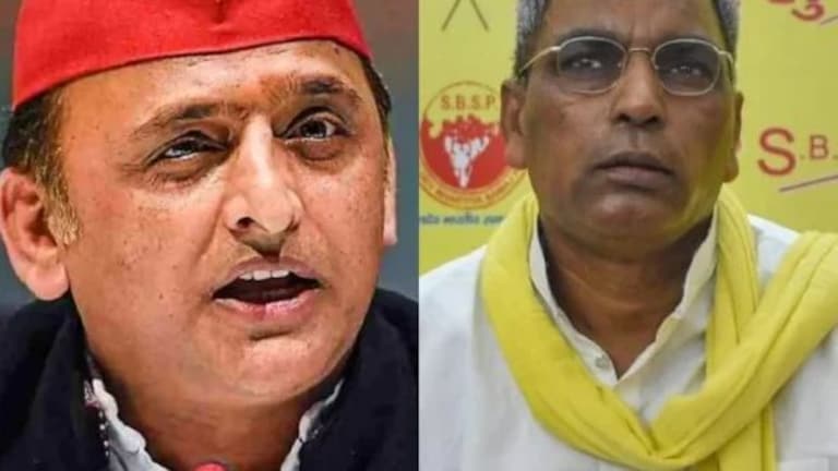 ‘मैं आपके साथ हूं’ -विधानसभा में राजभर ने अखिलेश को दिया समर्थन, सरकार को घेरा UP Tak