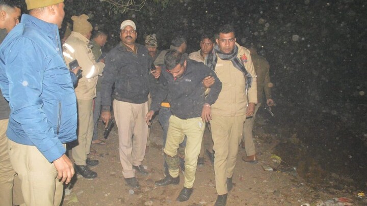 मेरठ में महिला से लूट करने वालों बदमाशों का एनकाउंटर, पुलिस ने 6 घंटे में ही किया गिरफ्तार UP Tak