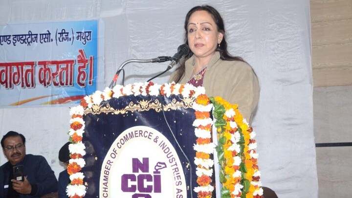 बांके बिहारी: कॉरिडोर निर्माण से भवनों को तोड़े जाने के सवाल पर हेमा मालिनी ने दिया जवाब UP Tak