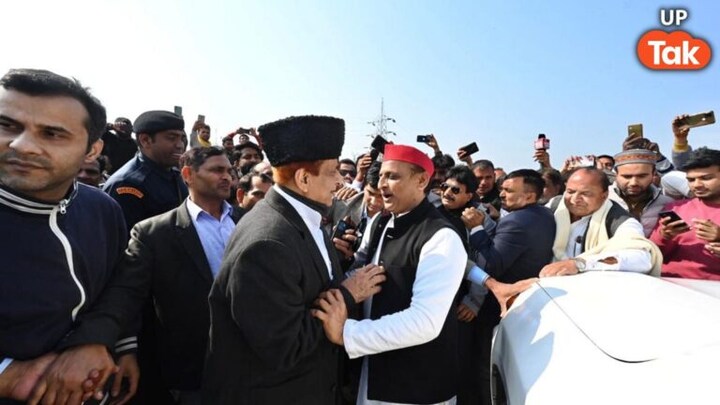 रामपुर में आजम खान से मिले अखिलेश यादव, कहा- उनपर लगे सारे मुकदमे झूठे, सब BJP का है खेल UP Tak