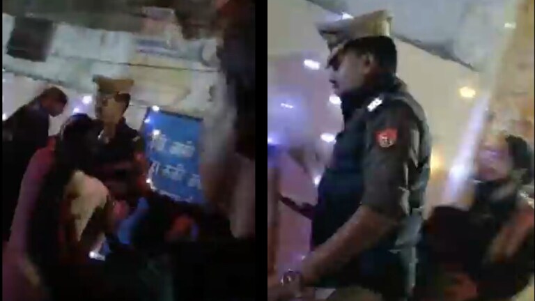 गोरखपुर: महाशिवरात्रि के मौके पर मंदिर के बाहर बैठी महिला दुकानदार को दारोगा ने पीटा UP Tak