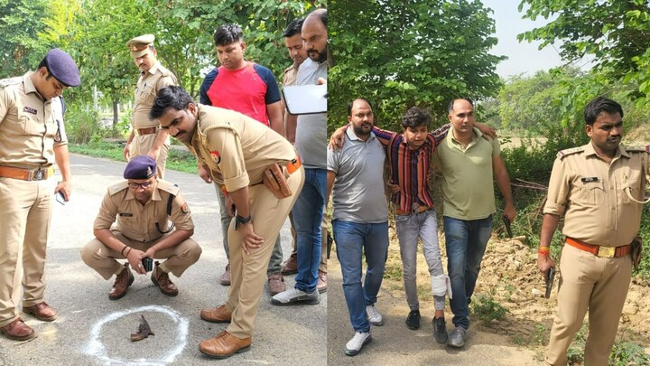 नोएडा: पुलिस मुठभेड़ में 25 हजार के इनामी सहित दो बदमाश गिरफ्तार UP Tak