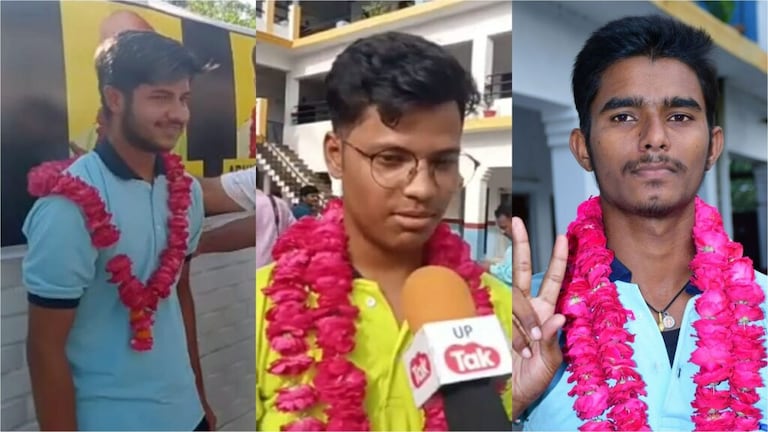 UP बोर्ड 12वीं की परीक्षा में बाराबंकी के बेटों ने बढ़ाया जिले का मान, संर्घष से पाई सफलता UPTak