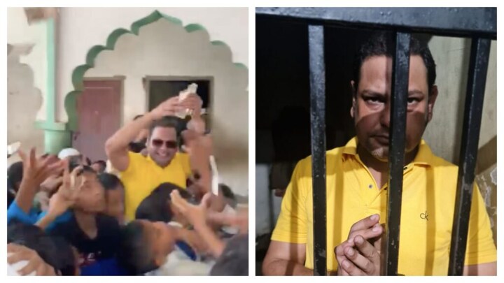 ग्रेटर नोएडा: जुमे की नमाज के बाद हिस्ट्रीशीटर ने की नोटों की बारिश, पुलिस ने किया ये हाल UP Tak