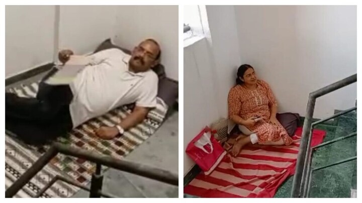 Greater Noida : अपने घर के बाहर धरने पर मालिक, सोसाइटी वाले किराएदार के खिलाफ लगा रहे नारे UP Tak