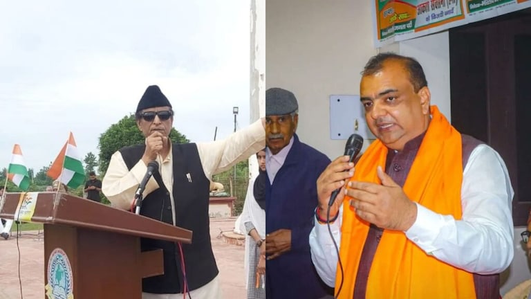 आजम खान ने मुसलमानों को बीजेपी का डर दिखाया, उनके प्यार को गुलामी समझा: आकाश सक्सेना UP Tak