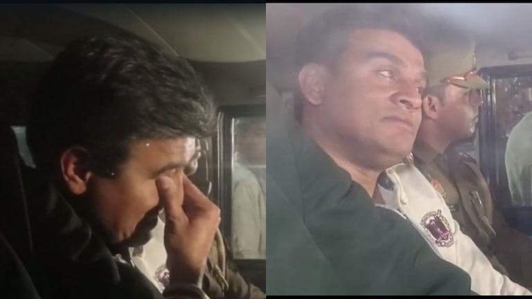 कानपुर जेल से महाराजगंज जेल ले जाते समय सपा विधायक इरफान सोलंकी की आंखों में आए आंसू UP Tak