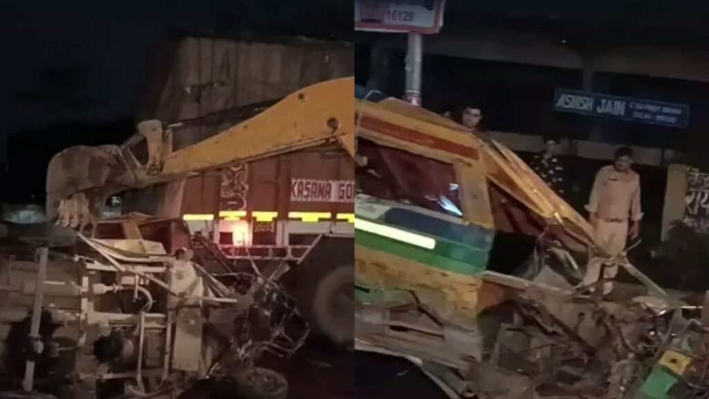 गाजियाबाद में भीषण सड़क हादसा, दो लोगों की मौके पर ही मौत, 8 की हालत गंभीर UPTak