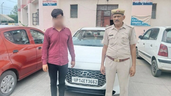 ग्रेटर नोएडा में स्टंट करना युवक को पड़ा महंगा, पुलिस ने किया गिरफ्तार UP Tak