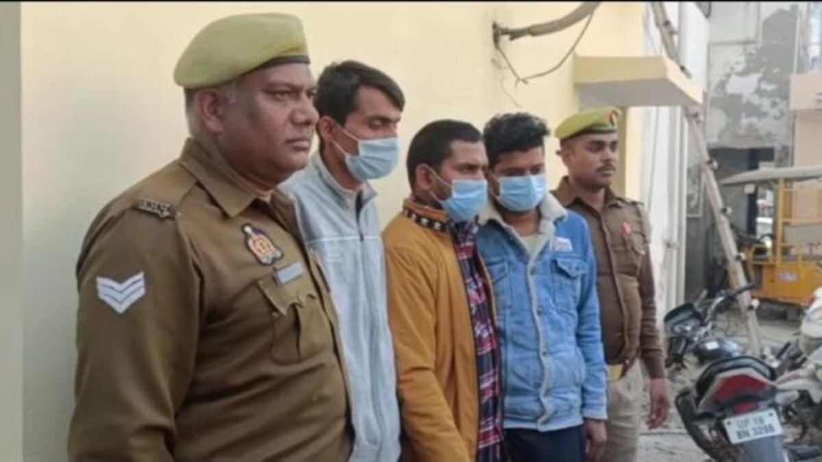चाइनीज ऐप से लोन की वसूली के लिए अश्लील वीडियो बनाकर ब्लैकमेल करता था यह गिरोह, 3 गिरफ्तार UP Tak