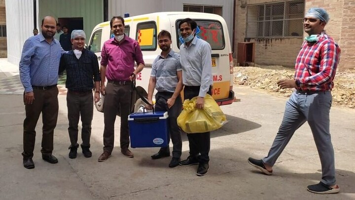 लखनऊ: मरीज के ब्रेन डेड हो जाने पर लिवर-किडनी निकालकर दूसरे मरीज को दिया जीवन UP Tak