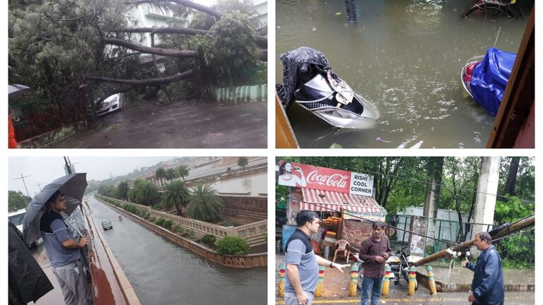 मूसलाधार बारिश से बिगड़े हालात, लखनऊ में DM की अपील- बहुत जरूरी हो तभी घर से निकलें UP Tak