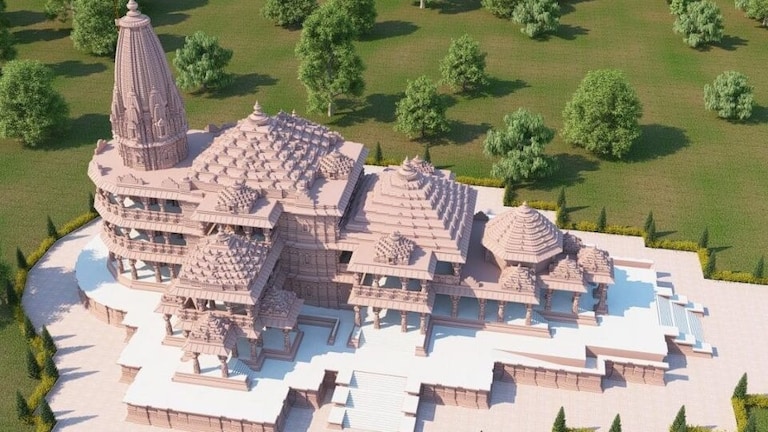 अयोध्या: राम मंदिर निर्माण की नई तस्वीरें आई सामने, देखिए कितना बनकर तैयार हुआ मंदिर UPTak