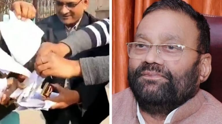 रामचरितमानस की प्रतियां जलाने का मामला: स्वामी प्रसाद मौर्य समेत 12 से अधिक पर केस दर्ज UP Tak