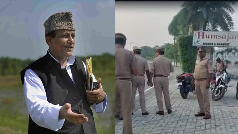 आजम खान के रिजॉर्ट पर पुलिस ने मारा छापा, नगर पालिका के तिजोरी चोरी मामले में हुई कार्रवाई UP Tak