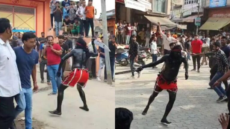 कैराना: ‘काल’ की तलवार लगने के बाद हुआ जमकर हंगामा, 2 घायल, बीच में बंद कराया काल जुलूस UP Tak