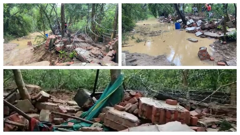 लखनऊ में जानलेवा बारिश, दिलकुशा गार्डन के पास गिरी दीवार, दबकर 9 लोगों की हुई दर्दनाक मौत UP Tak