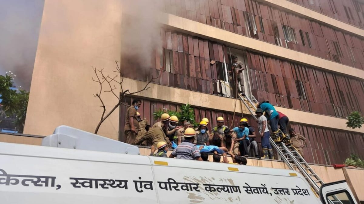 लेवाना होटल अग्निकांड: CM योगी ने 19 अधिकारियों के खिलाफ कार्रवाई के दिए निर्देश UP Tak