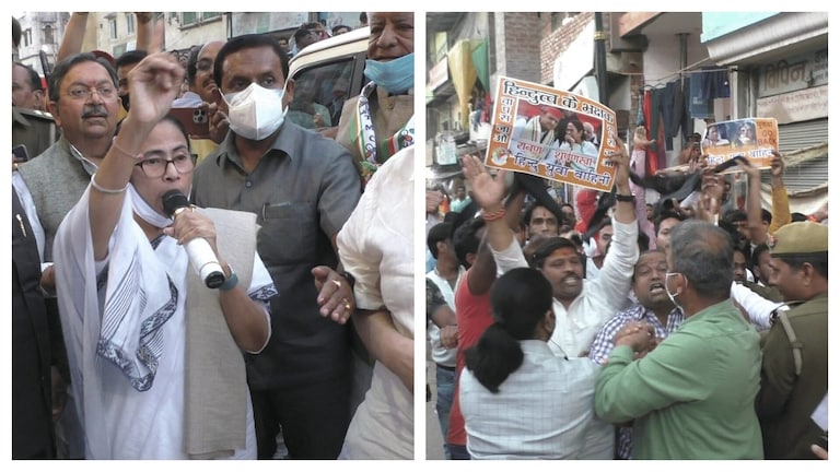 वाराणसी: ममता बनर्जी को ‘हिंदू विरोधी’ बताकर लगाए गए ‘वापस जाओ’ के नारे, हुआ भारी हंगामा UP Tak