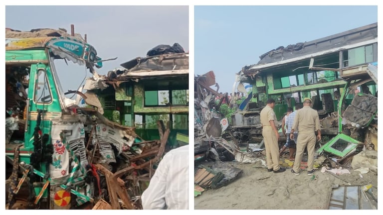 बाराबंकी सड़क हादसा: ट्रक और बस मालिक के खिलाफ केस दर्ज, बस का फिटनेस सर्टिफिकेट नहीं था UP Tak