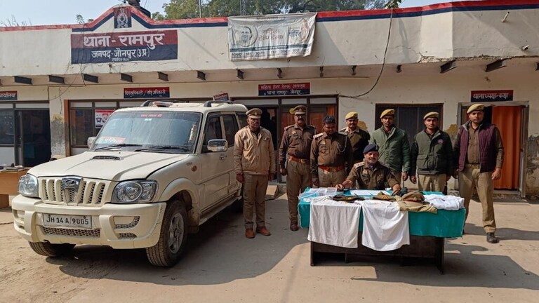 जौनपुर: फर्जी दारोगा बनकर करता था वसूली, नीली बत्ती लगी स्कॉर्पियों के साथ ऐसे हुआ अरेस्ट UP Tak