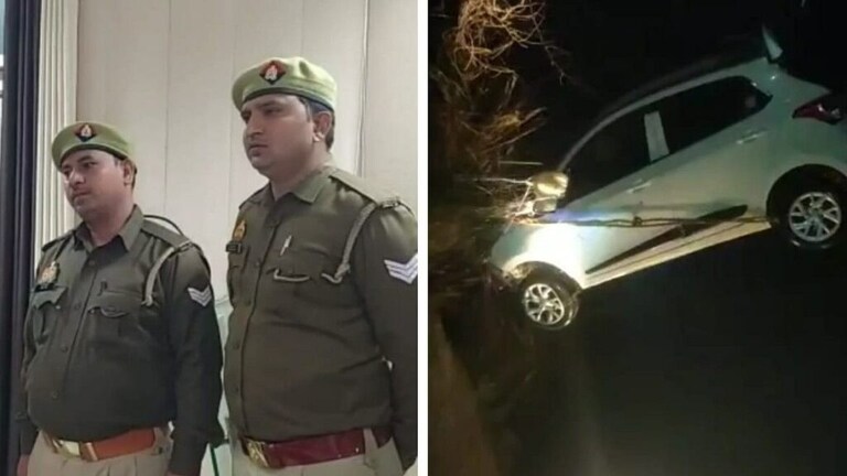 इटावा: नहर में गिरी कार तो जान की परवाह किए बिना कूद गए पुलिस के ये जवान, बन गए ‘देवदूत’ UP Tak