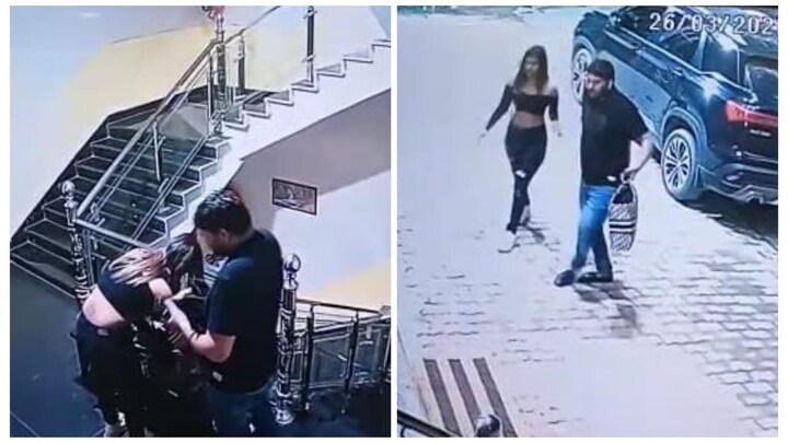 आकांक्षा दुबे के होटल का नया CCTV फुटेज आया, ये किसके साथ सीढ़ियों पर दिखीं हिरोइन? UP Tak